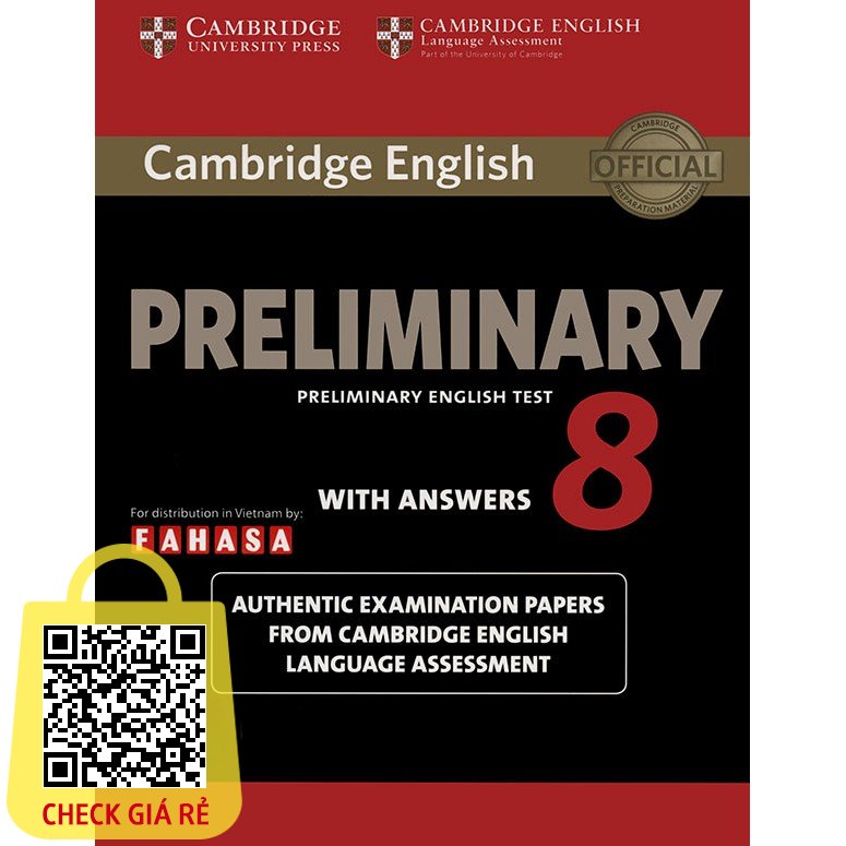 Sach Cambridge Preliminary English Test (PET) 8
