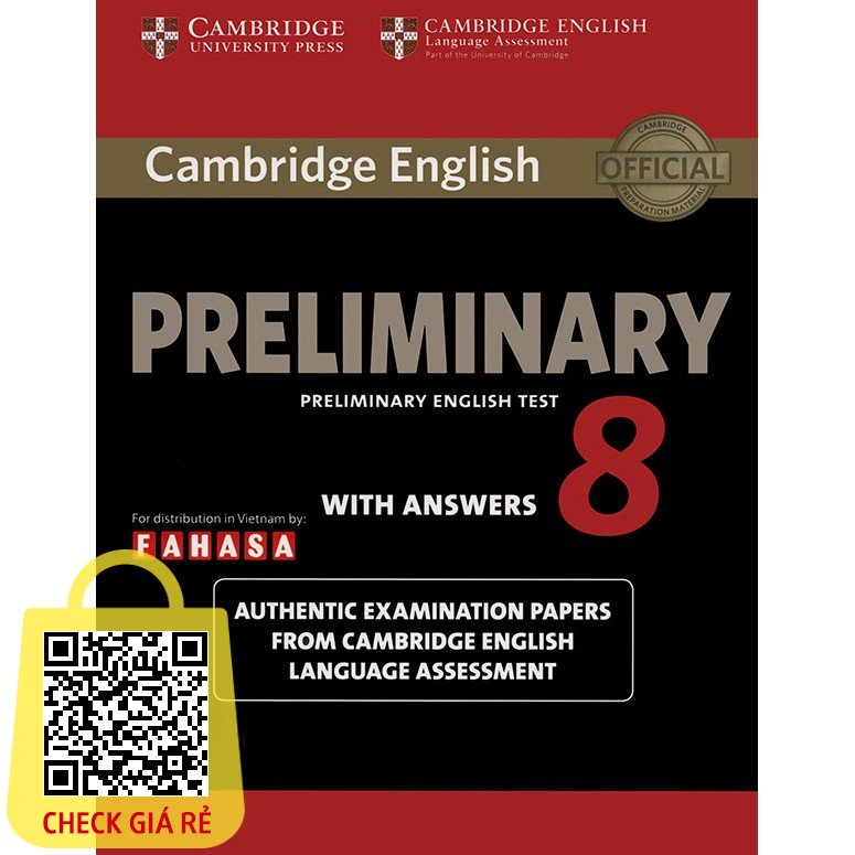 S ch Cambridge Preliminary English Test 8
