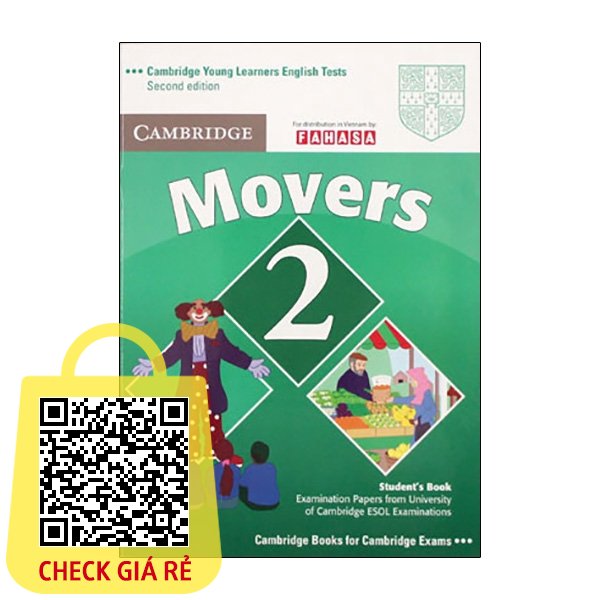 Sách Cambridge Young Learner English Test Movers 2 SB FAHASA Reprint Edition
