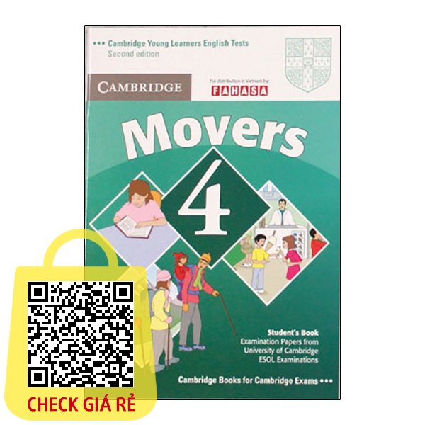 Sach Cambridge Young Learner English Test Movers 4 SB FAHASA Reprint Edition