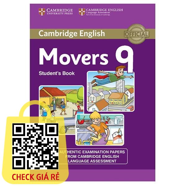 Sách Cambridge Young Learner English Test Movers 9: Student Book 9781316607220