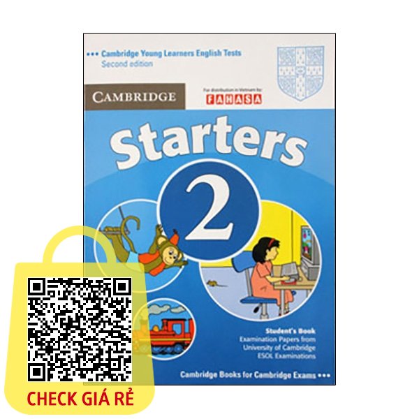 Sách Cambridge Young Learner English Test Starters 2 SB FAHASA Reprint Edition