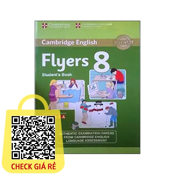 Sách Cambridge Young Learners English Flyers 8 Student’s Book (FAHASA)