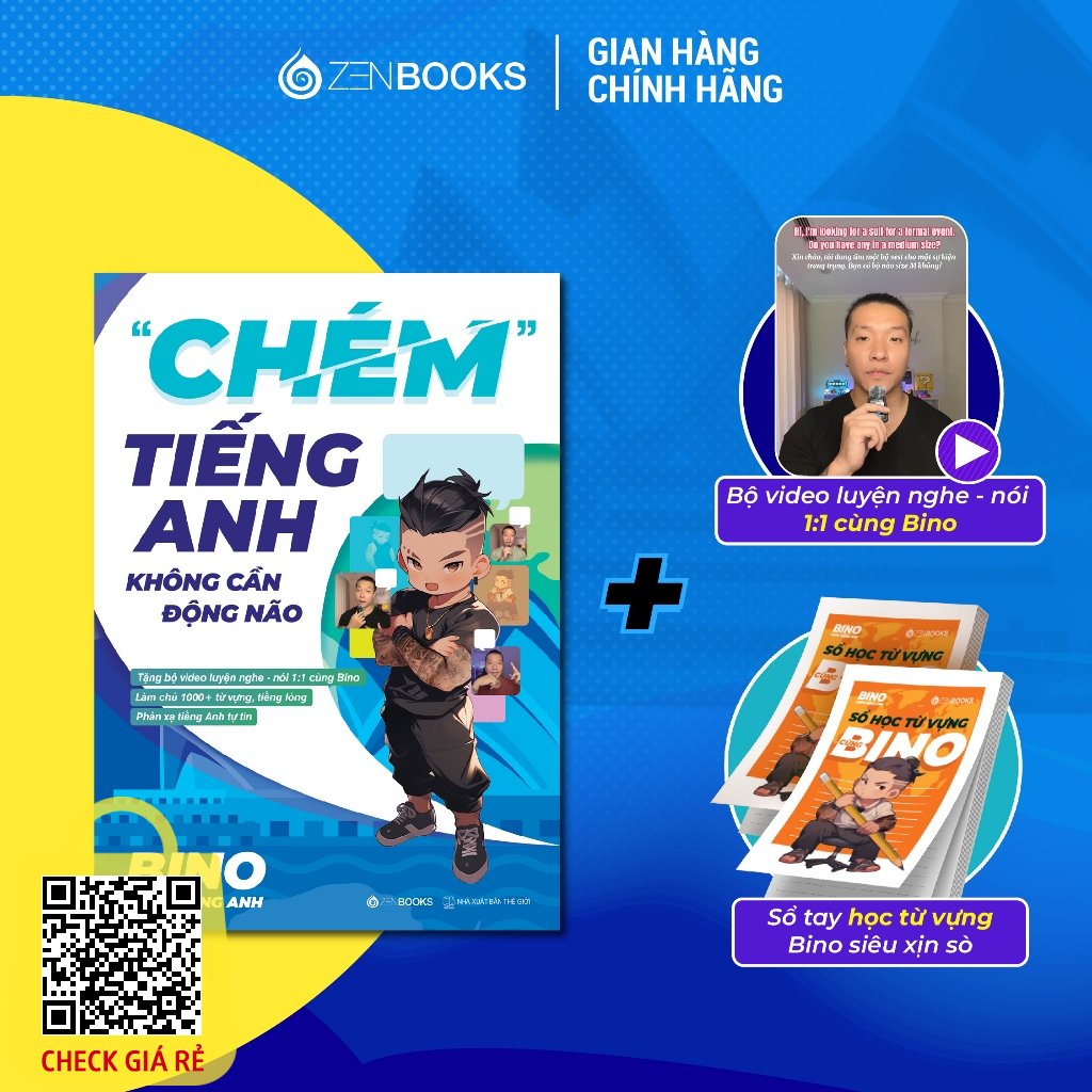 Sach Chem Tieng Anh Khong Can Dong Nao - Bino