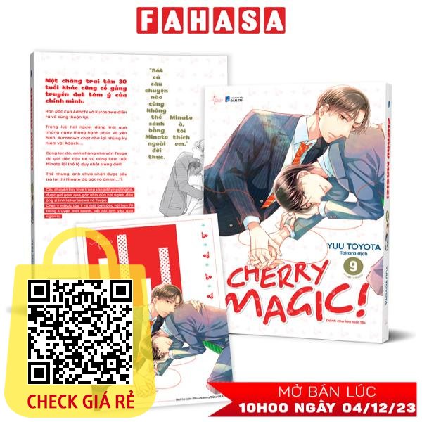 sach cherry magic tap 9 tang kem postcard