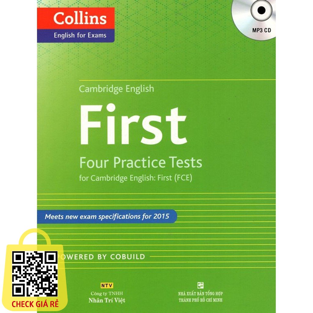 Sách Collins English For Exams Cambridge English First (Kèm CD) NTV