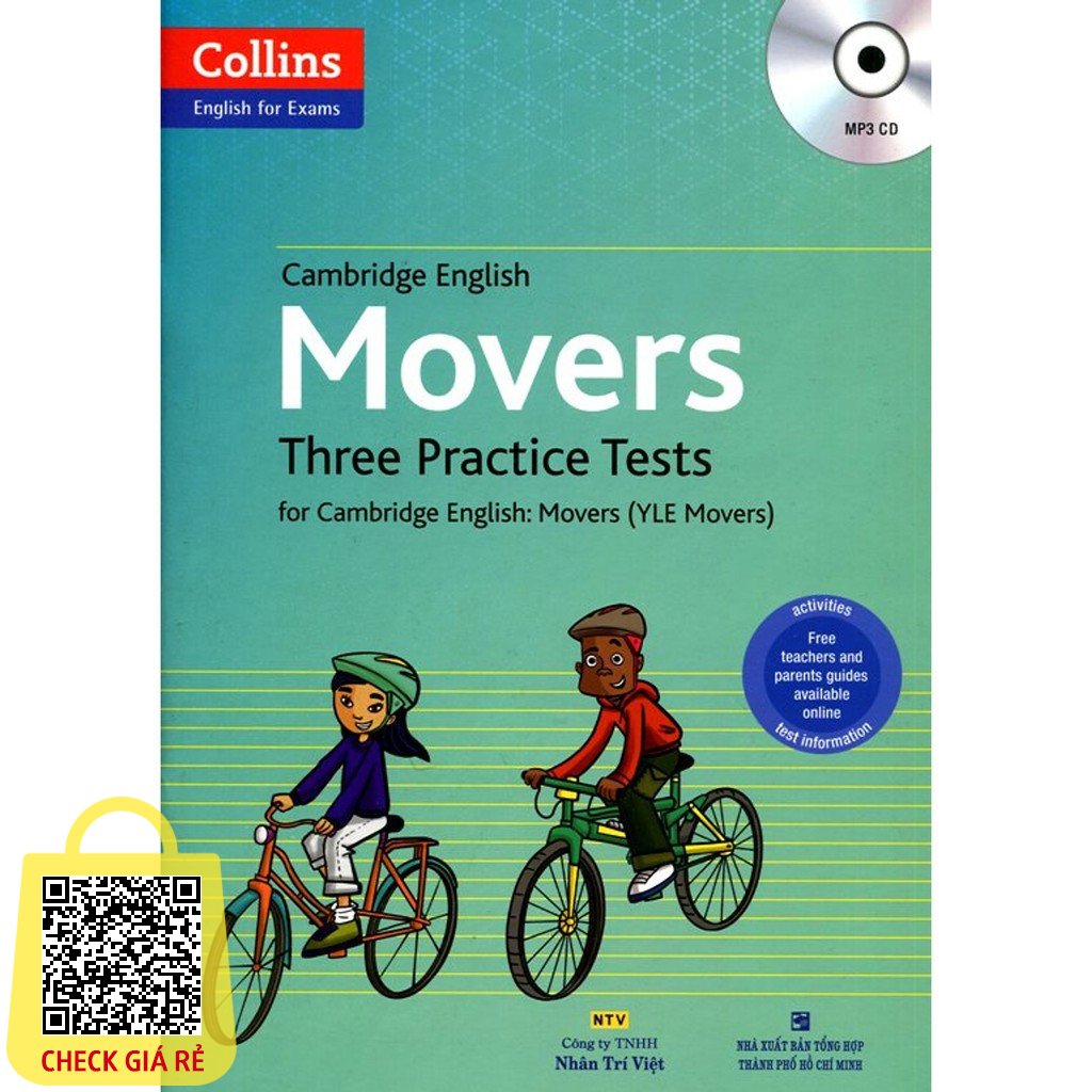 Sach Collins English For Exams Cambridge English MoversThree Practice Test (Kem CD)