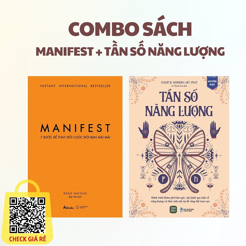 Sách Combo 2 cuốn MANIFEST + Tần Số Năng Lượng