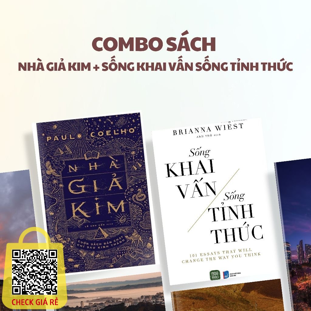 Sach Combo 2 cuon : Nha Gia Kim (Nha Nam) + Song Khai Van Song Tinh Thuc