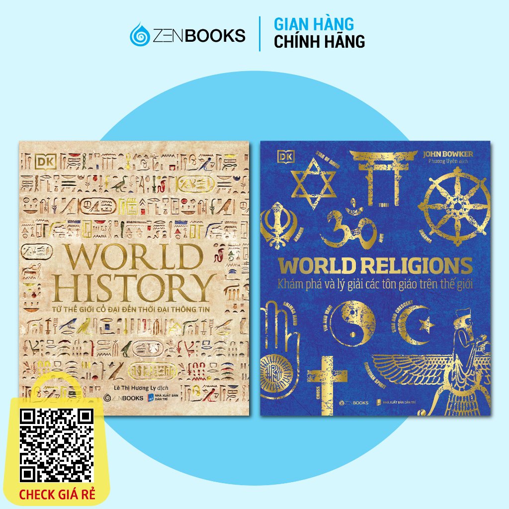 Sách Combo Lịch Sử Và Tôn Giáo Thế Giới