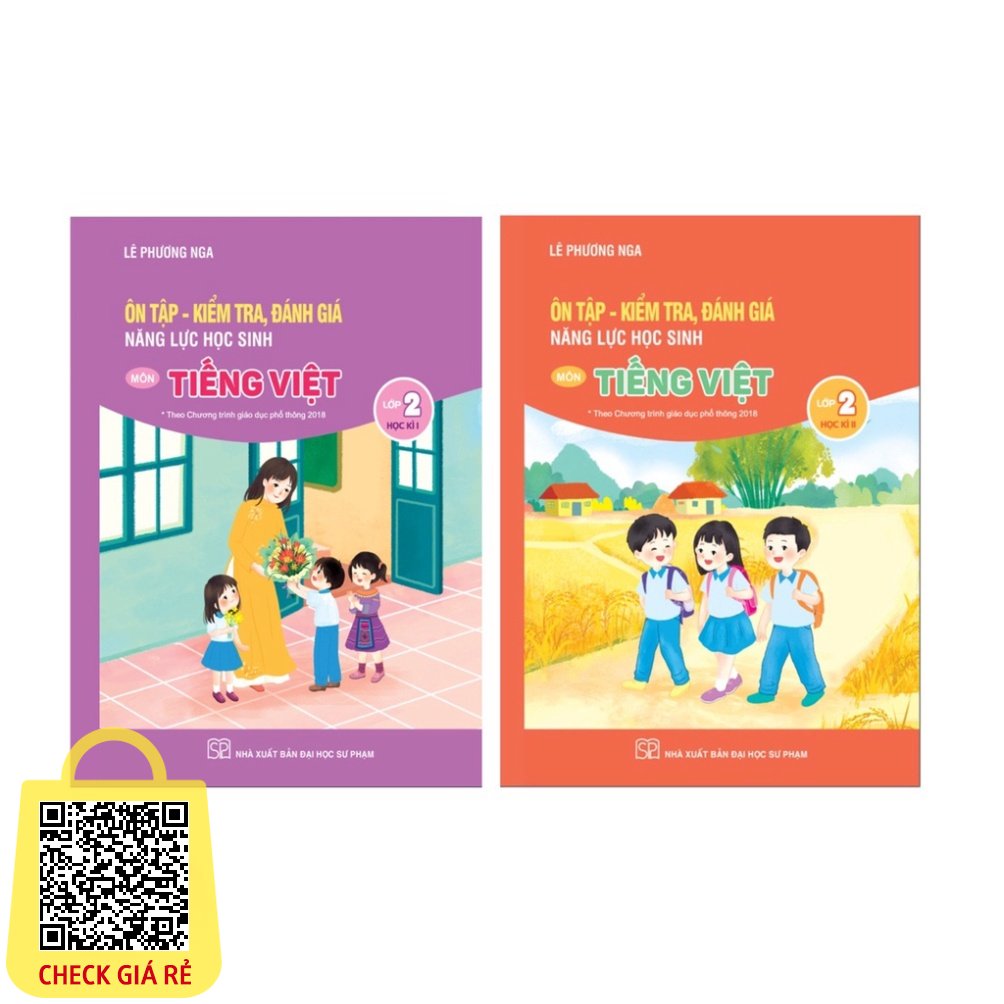 Sách Combo Ôn Tập Kiểm Tra, Đánh Giá Năng Lực Học Sinh Môn Tiếng Việt Lớp 2 (Học kì I + Học kì II)