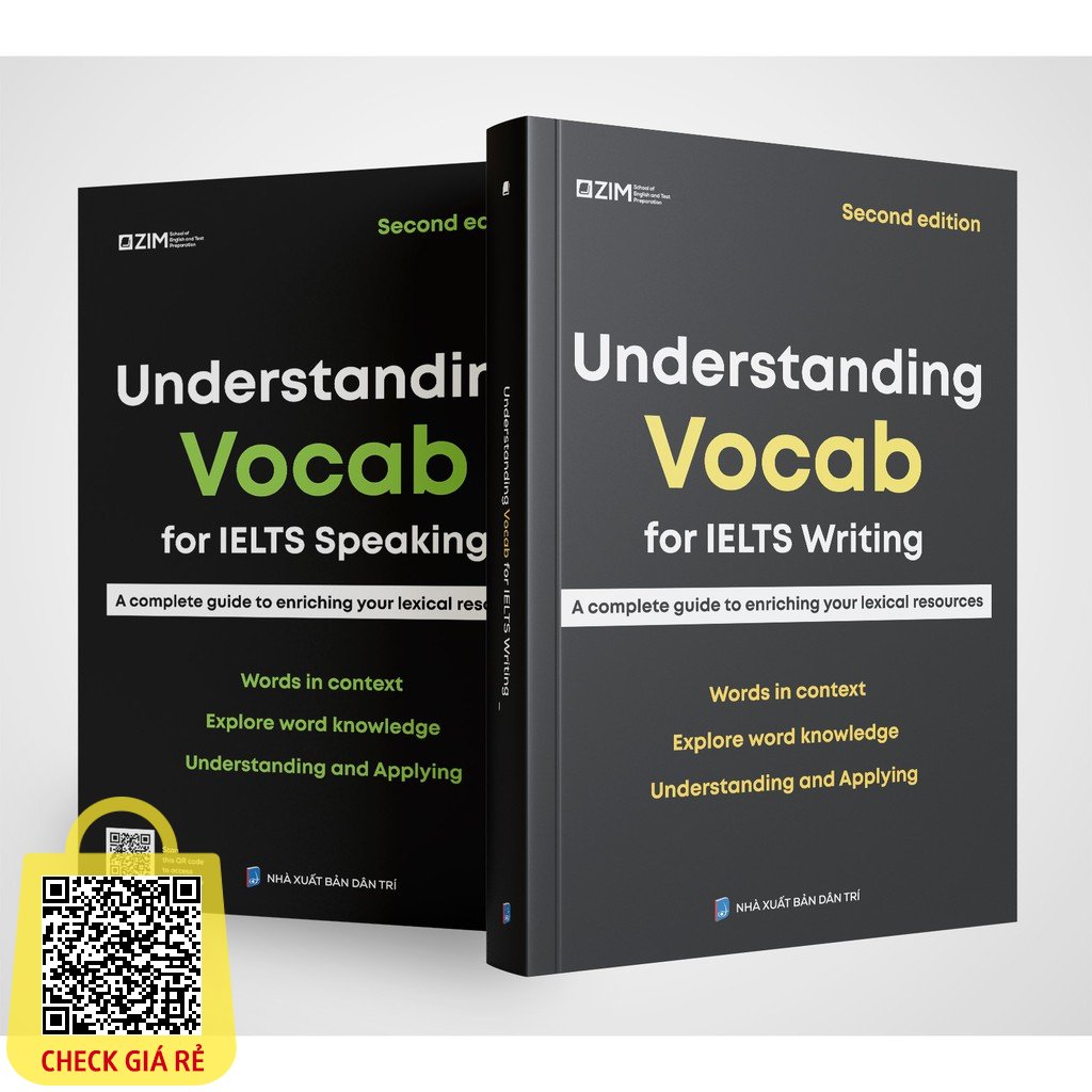 Sách Combo Understanding Vocab for IELTS 2nd Edition - Từ và cụm từ cho 18 chủ đề trong bài thi IELTS