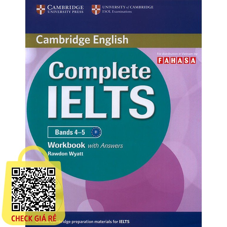 Sách Complete IELTS bands 4-5 - Workbook (sách bài tập)