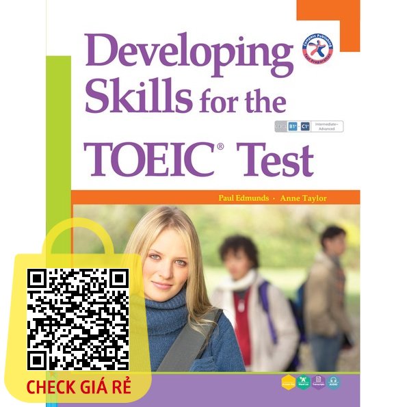 Sach Developing Skills For The TOEIC Test (Kem Ma Nghe Qr Code) Ban Quyen
