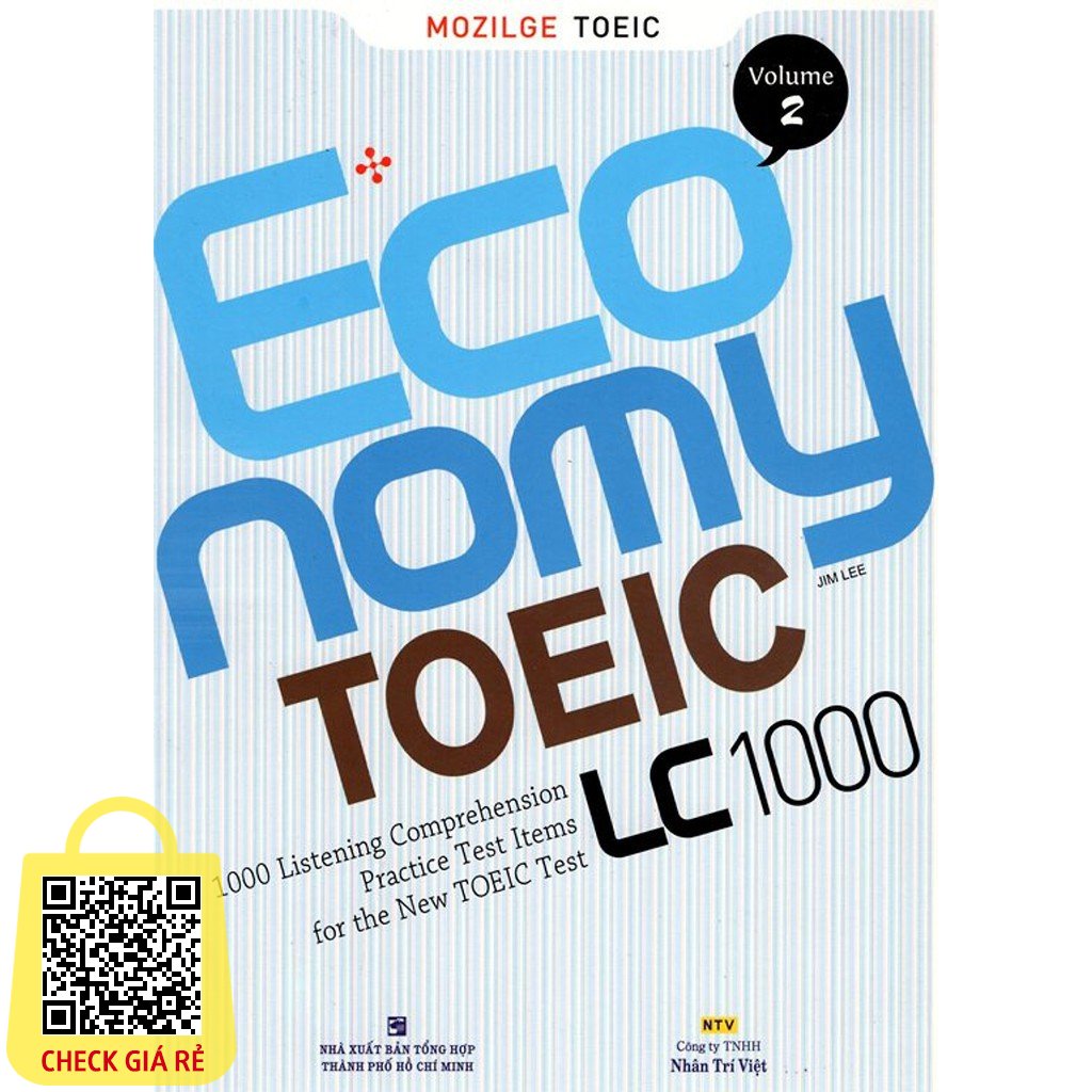 Sách Economy TOEIC LC1000 Volume 2 NTV