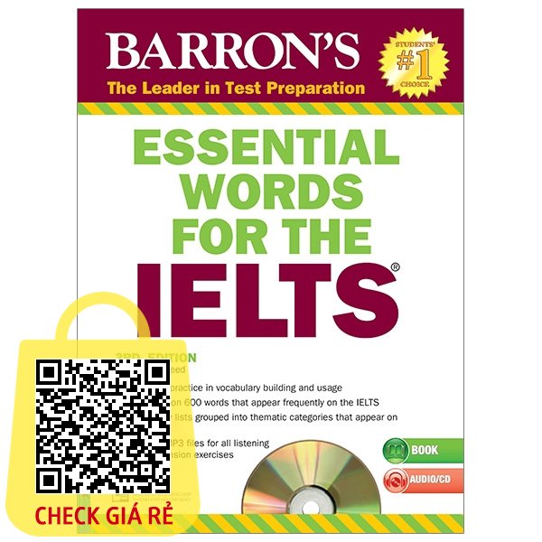 Sách Essential Words For The IELTS 3rd Edition (Kèm 1CD)