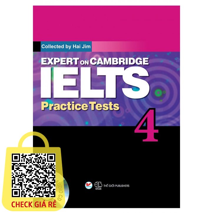 Sách Expert On Cambridge IELTS Practice Tests (Tập 4) (Kèm CD)