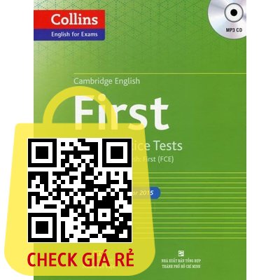 Sách First Four Practice Tests For Cambridge English First (TCE+CD)
