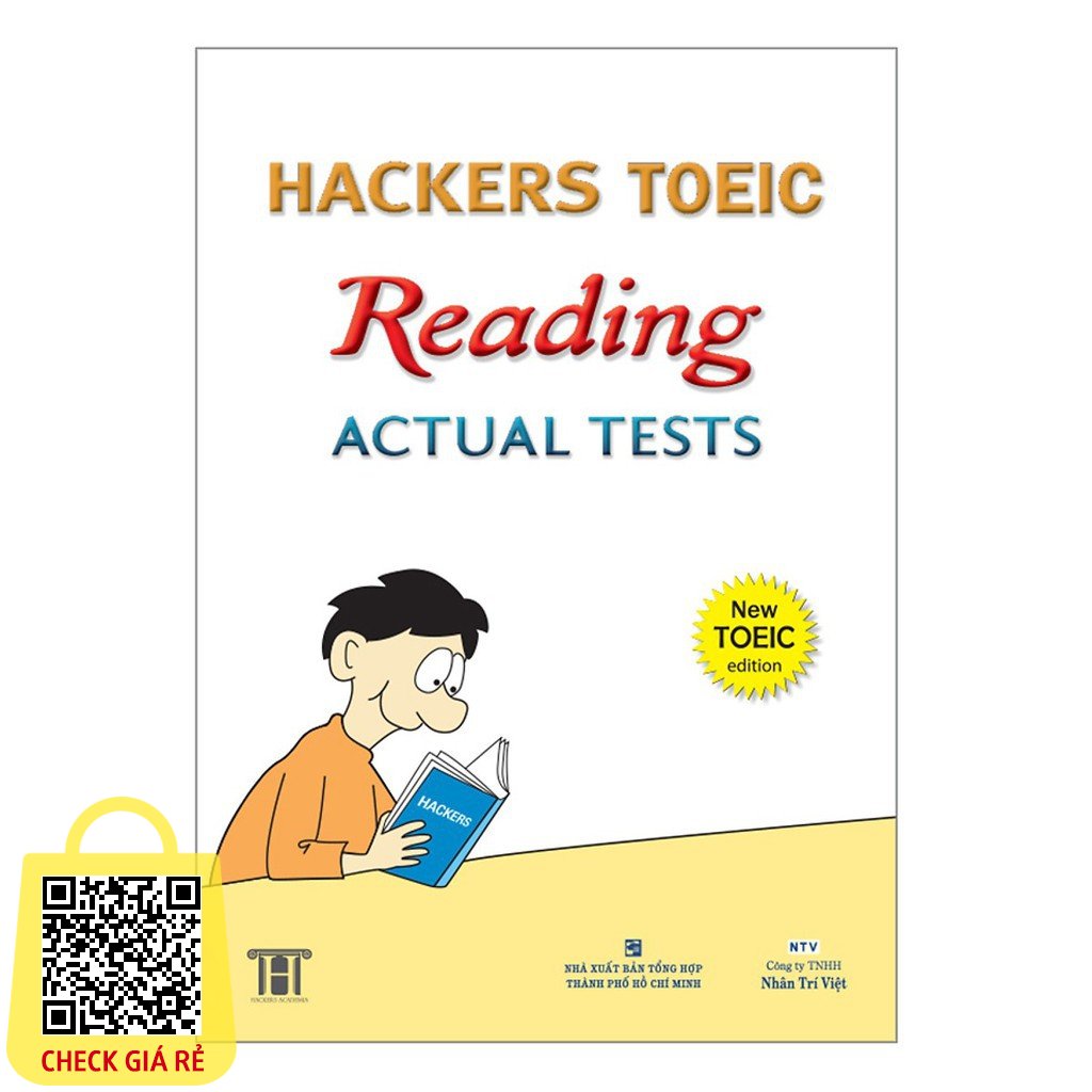 Sách Hackers Toeic Reading Actual Tests NTV