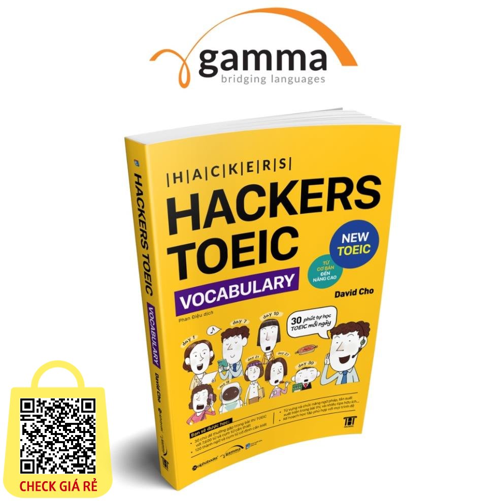 Sách Hackers TOEIC Vocabulary Alphabooks Bản Quyền
