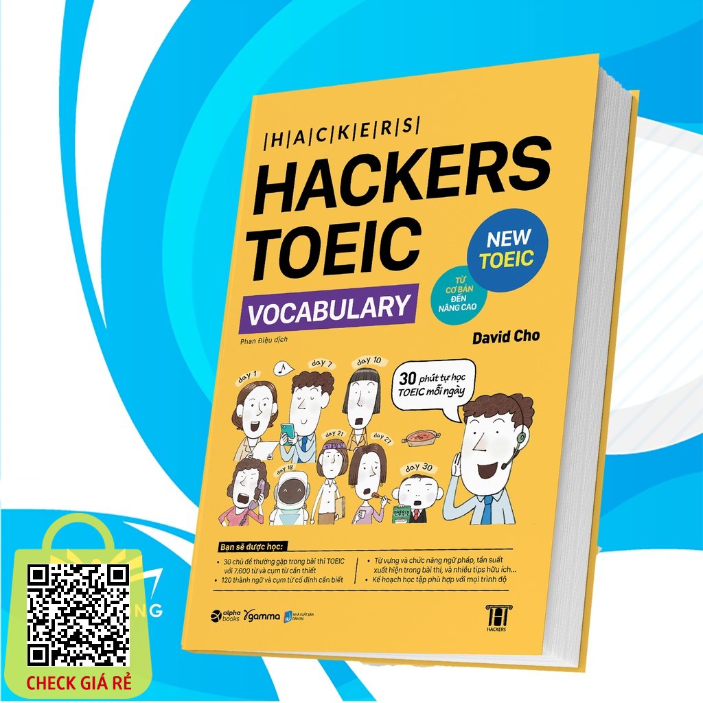 Sách-Hackers Toeic Vocabulary ( tái bản 2022)