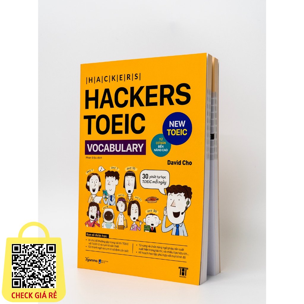 Sách Hackers TOEIC Vocabulary ( tái bản)