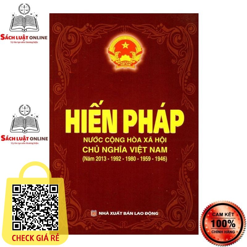 Sach Hien phap (5 nam 2013-1992-1980-1959-1946) (NXB Lao dong)