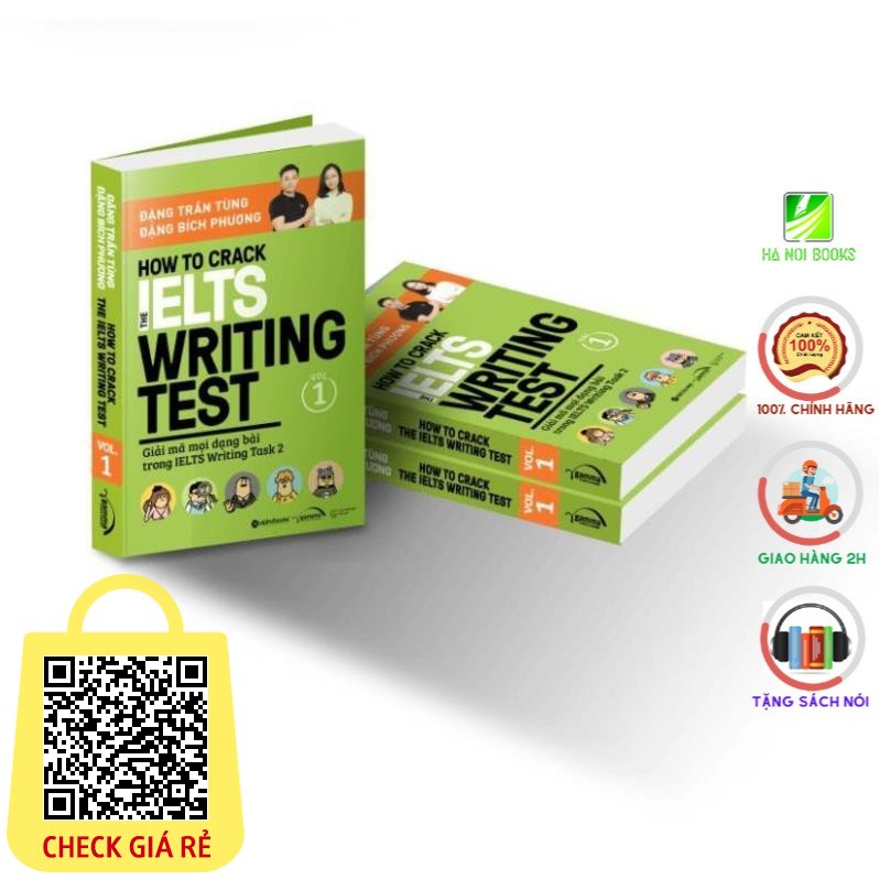 Sách How to crack the IELTS Writing test Vol.1 - AlphaBooks
