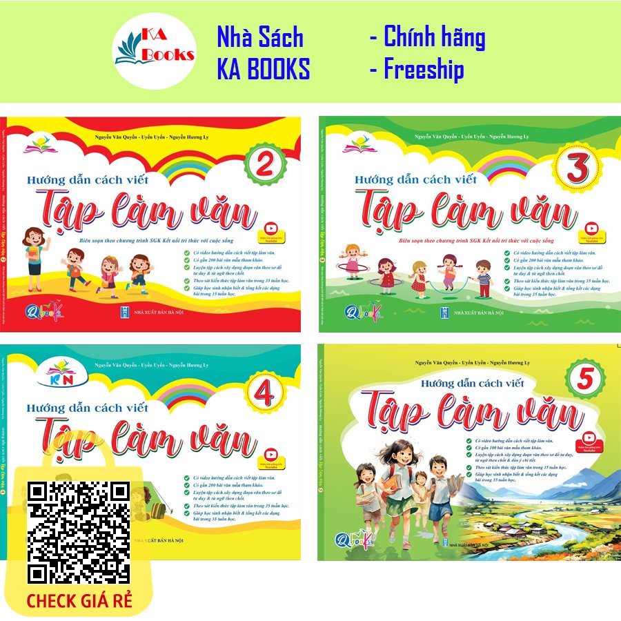 Sach Huong dan cach viet TAP LAM VAN Lop 2 - 3 - 4 - 5 Ca nam (le tuy chon)