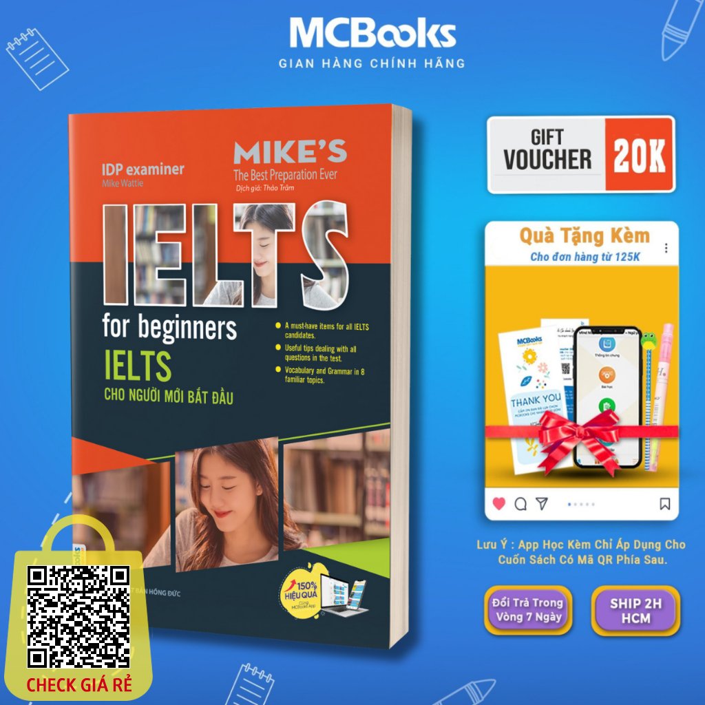 Sách Ielts For Beginners Ielts Cho Người Mới Bắt Đầu MCBooks