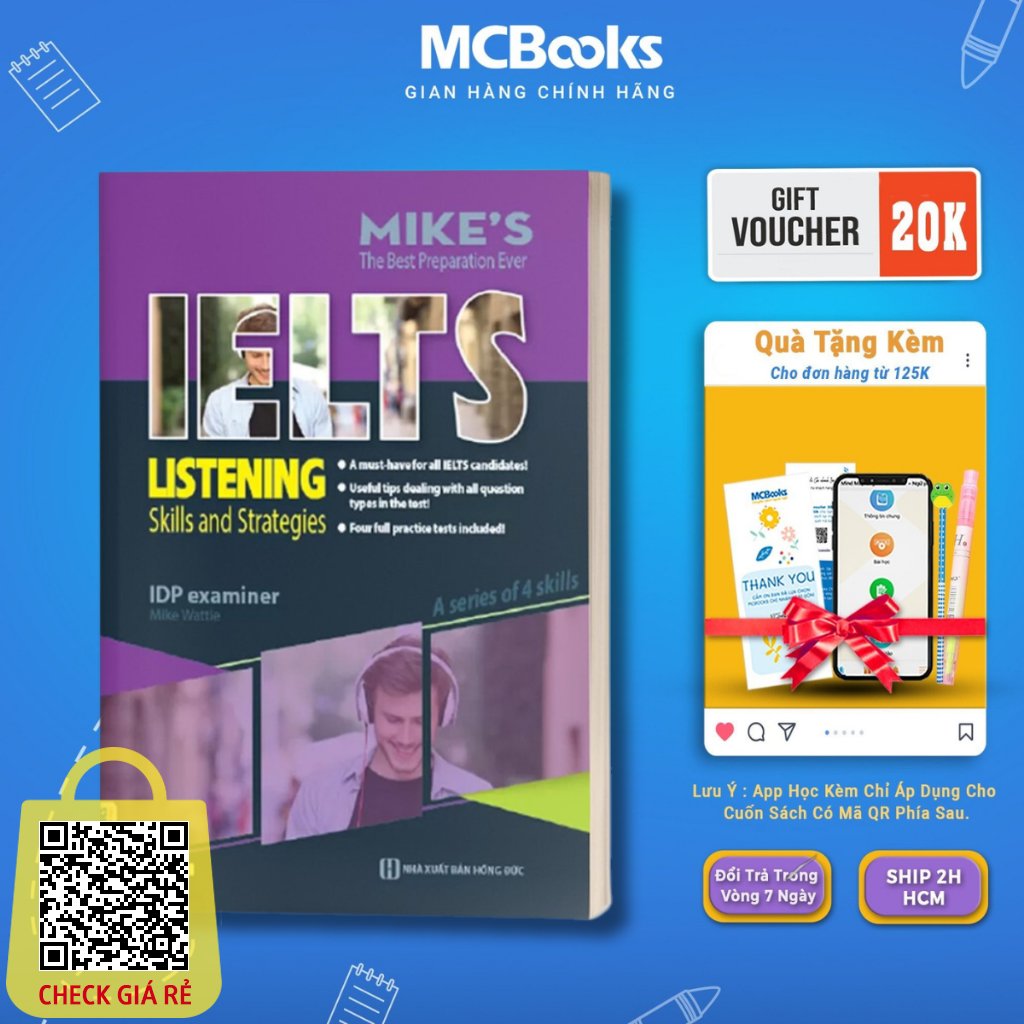 Sách IELTS Listening : Skills and Strategies Mcbooks