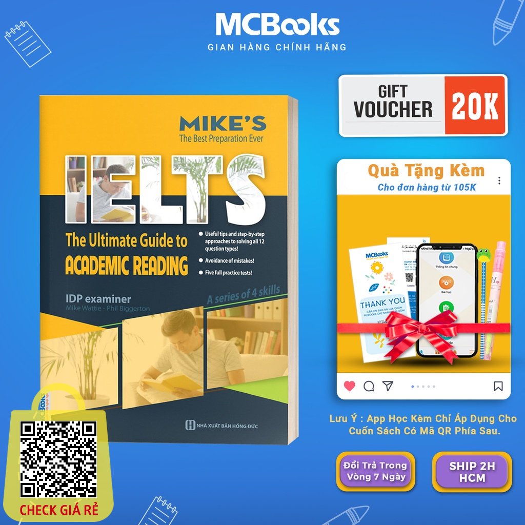 Sách IELTS – The Ultimate Guide to Academic Reading Mcbooks