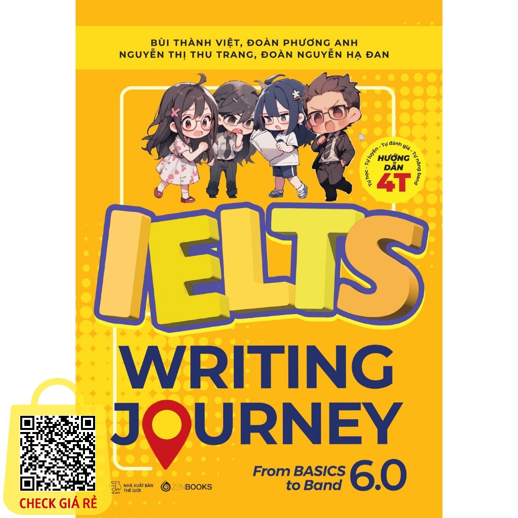 Sách IELTS Writing Journey - From Basics To Band 6.0 - 1980 Books