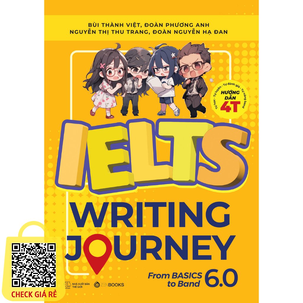 Sách IELTS Writing Journey - From Basics To Band 6.0 - ZEN
