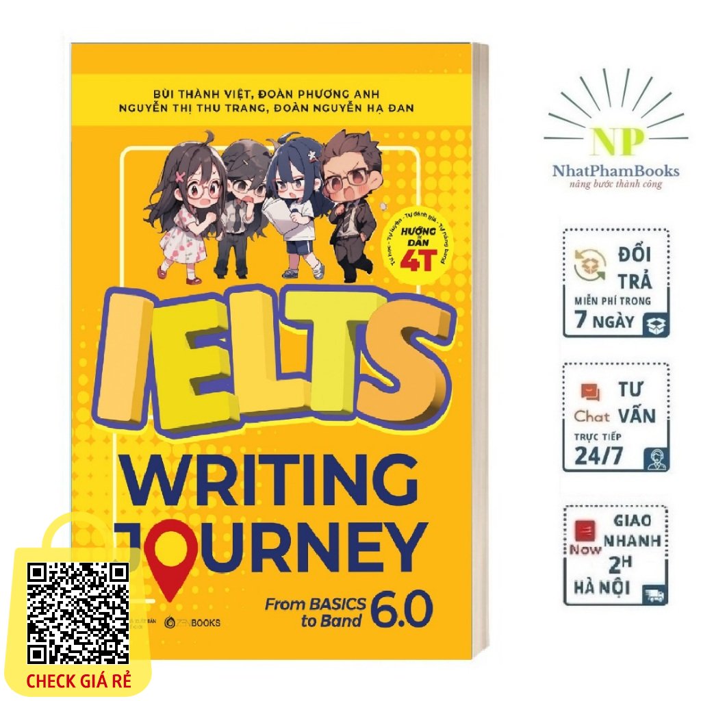 Sách IELTS Writing Journey - From Basics To Band 6.0 - Zenbooks