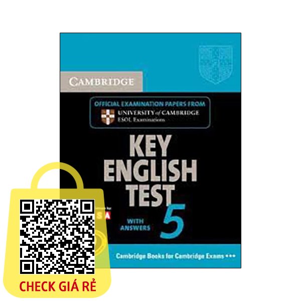 Sách Key English Test 5 with Answers FAHASA Reprint Edition Cambridge