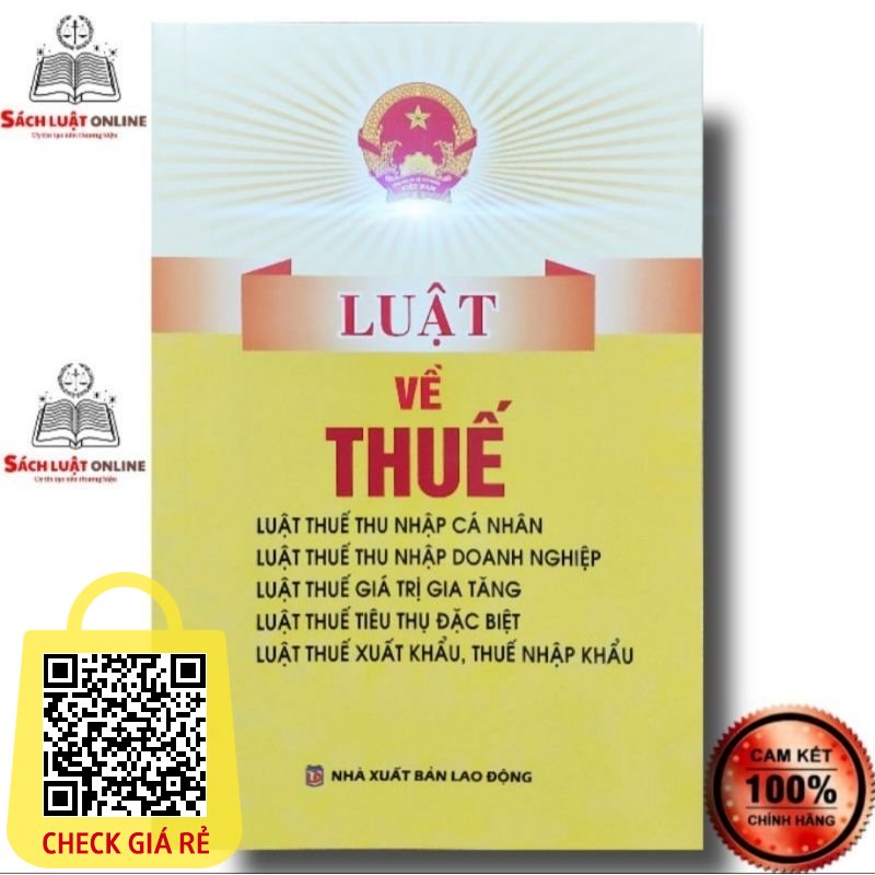 Sach Luat ve thue (NXB Lao Dong)