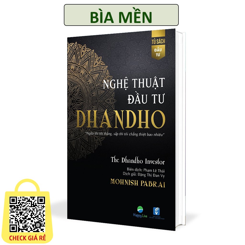 Sách Nghệ Thuật Đầu Tư Dhandho (bìa mền)