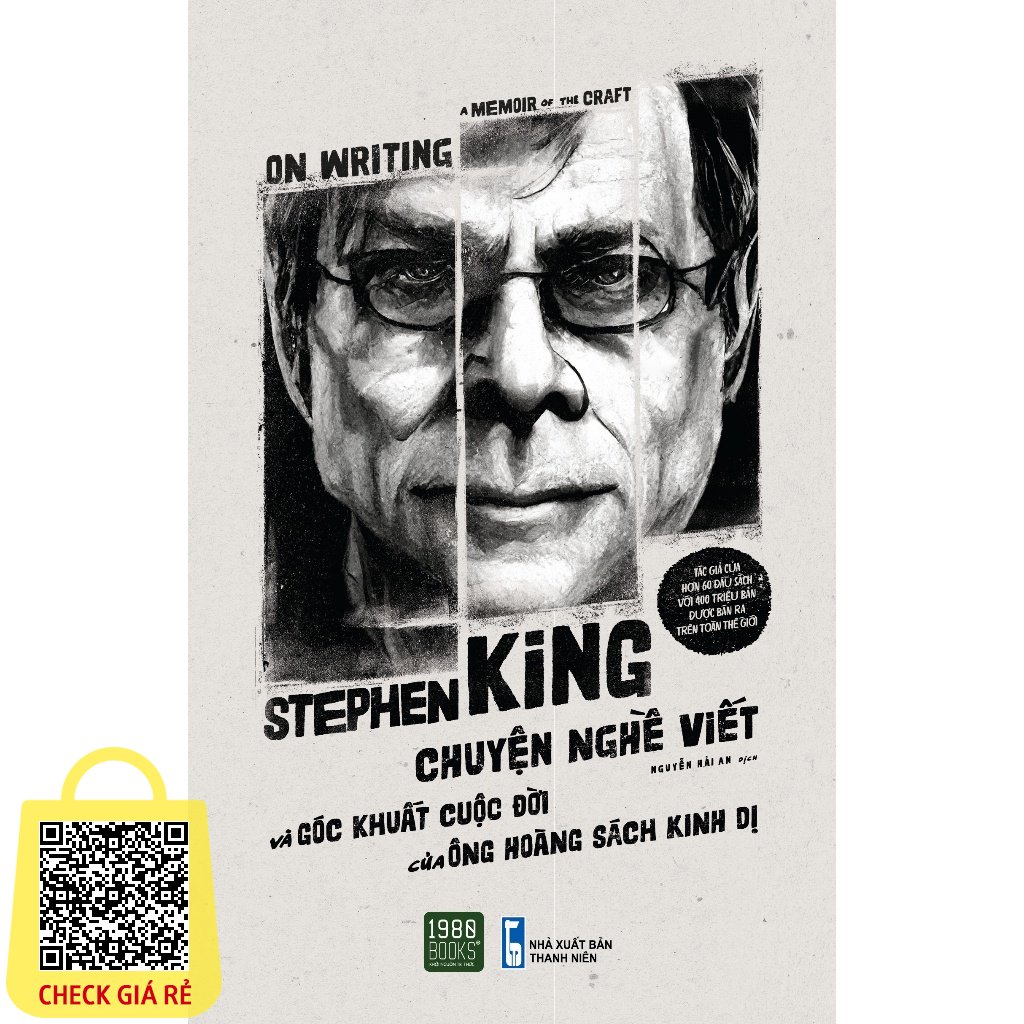 Sách On Writing A Memoir Of The Craft Chuyện Nghề Viết Và Góc Khuất Cuộc Đời Của Ông Hoàng Kinh Dị Stephen King