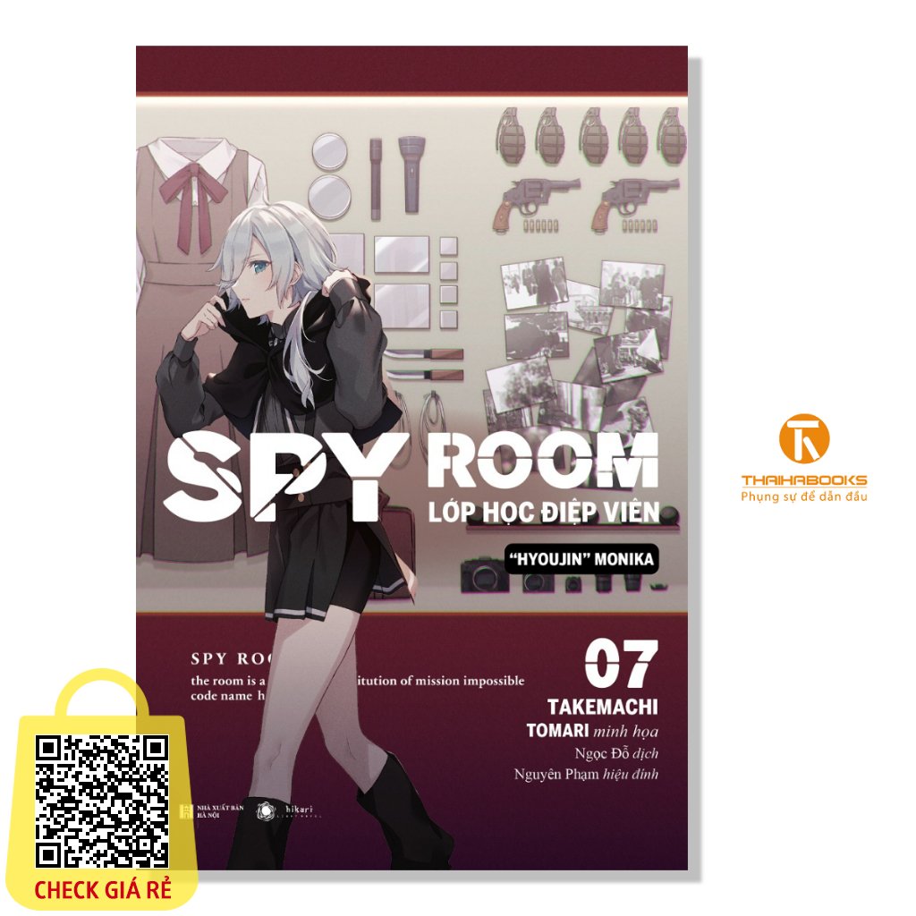 Sách Spy Room Lớp học điệp viên (Tập 7: Hyoujin Monika)