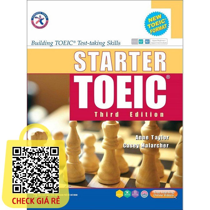 Sách Starter TOEIC Third Edition (Kèm QR Code) Bản Quyền