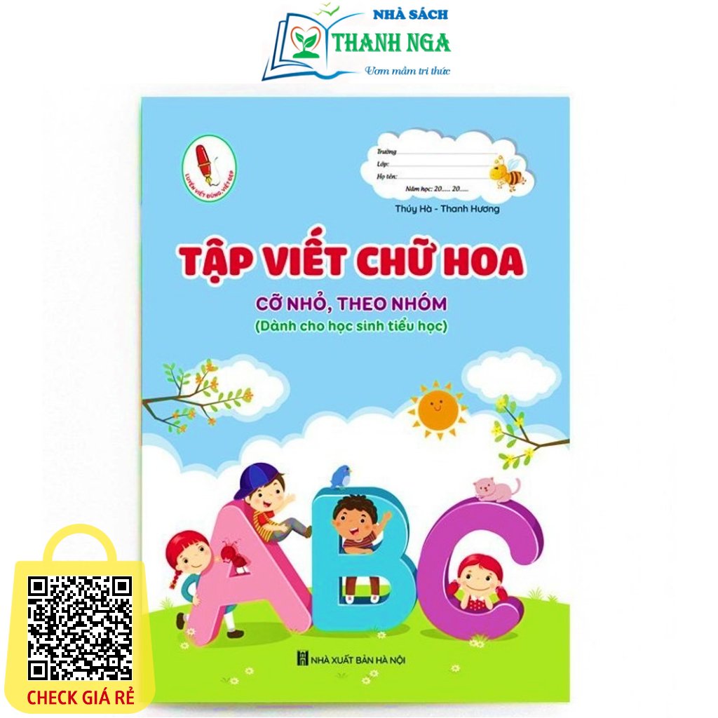 Sach Tap Viet Chu Hoa Co Nho - Theo Nhom Danh cho hoc sinh tieu hoc