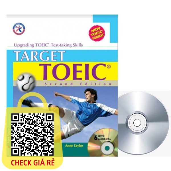 Sach Target Toeic (Second Edition) Kem 6 QR First News