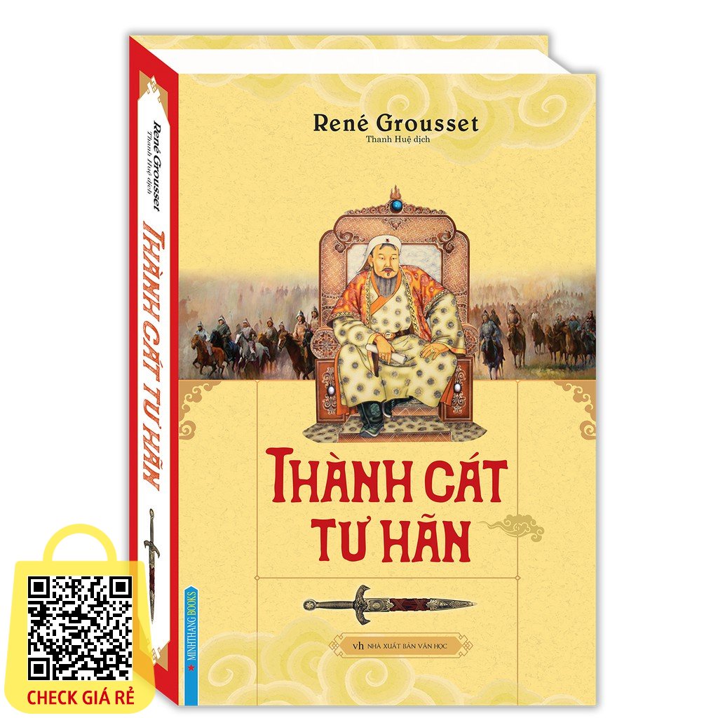 Sách - Thành Cát Tư Hãn (bìa cứng) Tặng Kèm Bookmark
