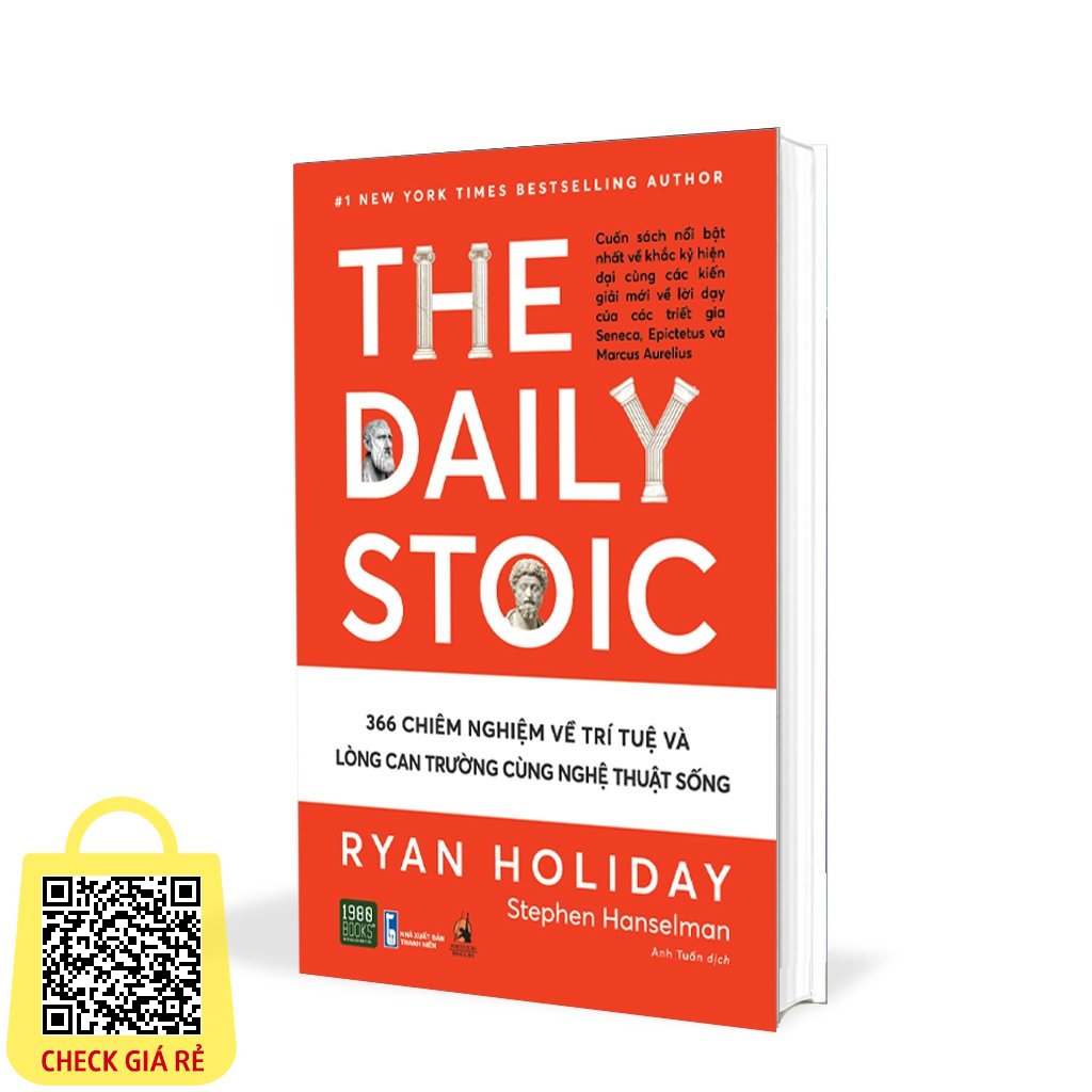 Sách The Daily Stoic - Sách truyền cảm hứng về triết học Khắc kỷ