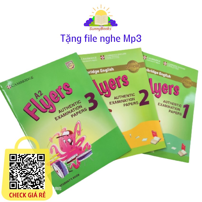 Sach Tieng anh Cambridge English Flyers 1 2 3