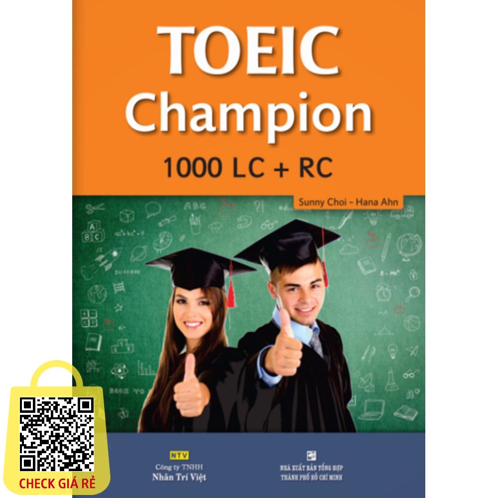 Sách Toeic Champion 1000 LC+RC (Kèm 1 Đĩa MP3) NTV