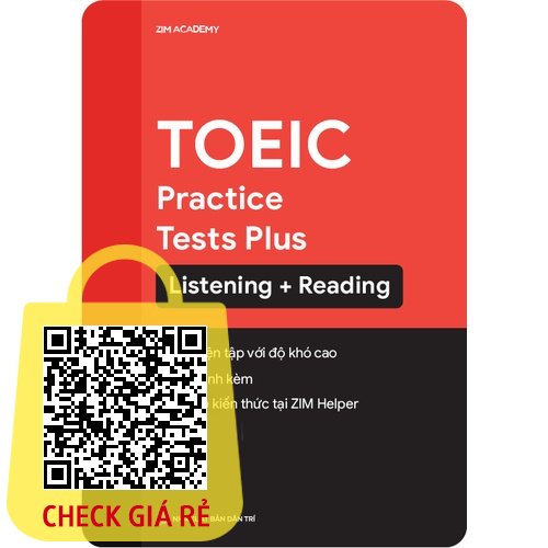 Sách TOEIC Practice Tests Plus Tuyển tập đề Thi TOEIC cập nhật theo xu hướng ra đề mới nhất