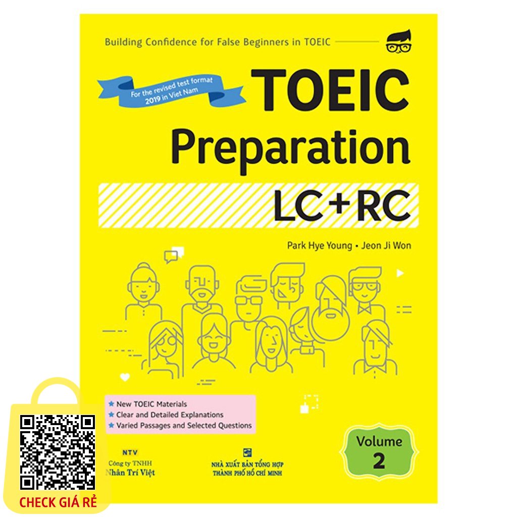 Sách Toeic Preparation LC + RC Volume 2 (Kèm 1 Đĩa Mp3) NTV