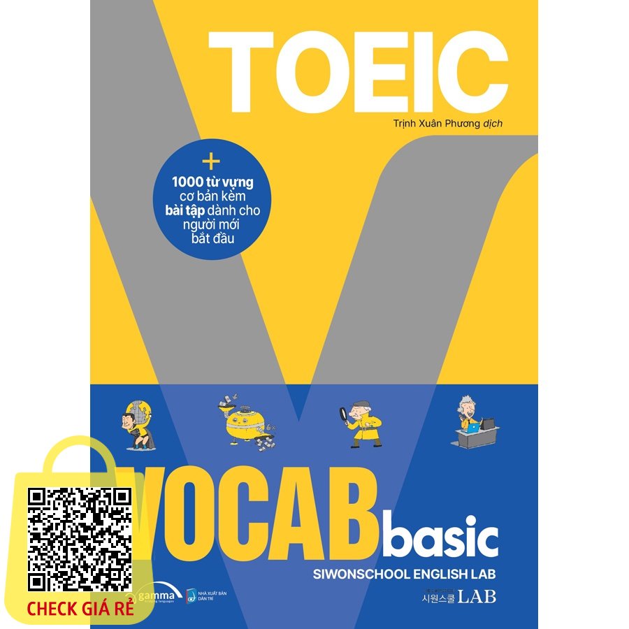 Sách Toeic vocab basic 1000 từ vựng cơ bản kèm bài tập dành cho người mới bắt đầu al